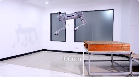 High-Jump Quadruped Mobility