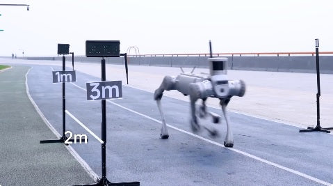 Fastest Quadruped Robot in Industry